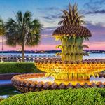 Pineapple Fountain and Waterfront Park