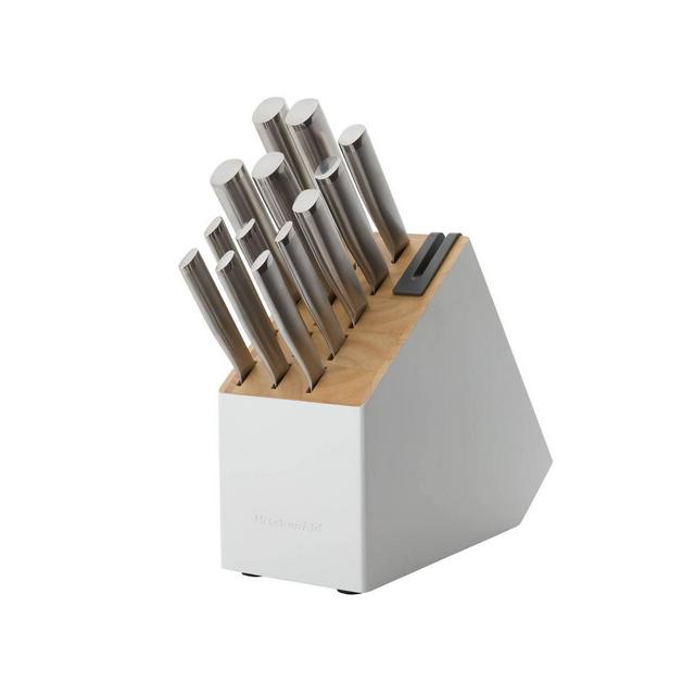 KitchenAid Gourmet 14pc Stainless Steel Knife Block Set