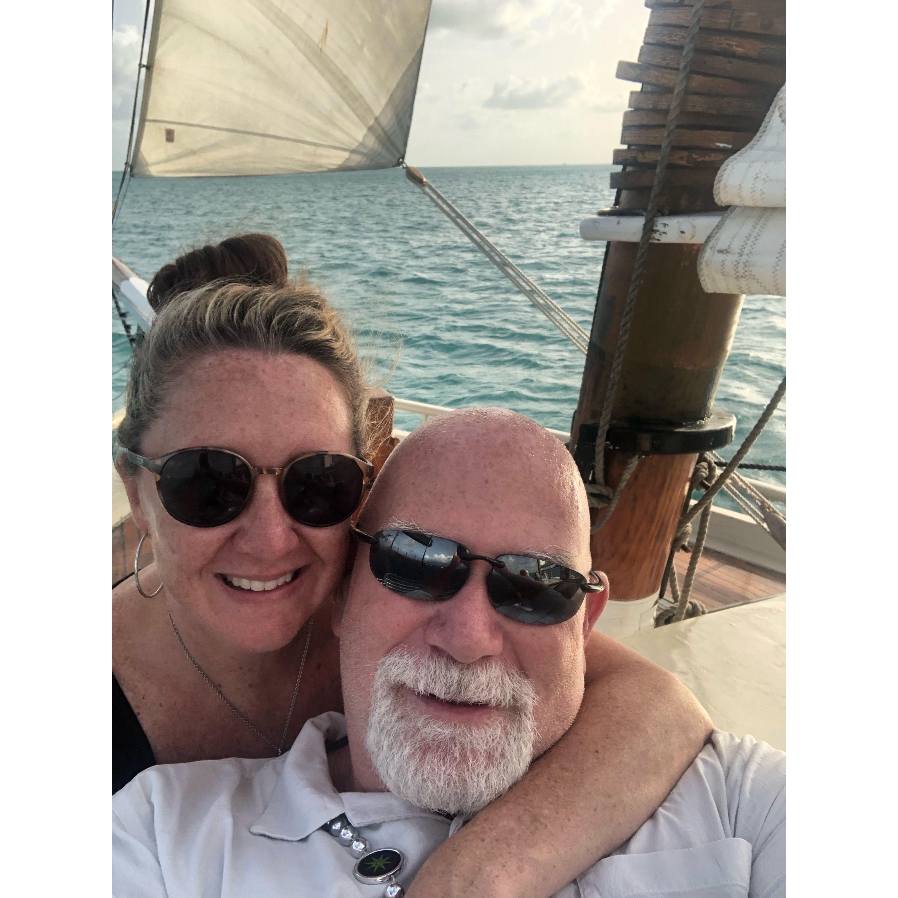 Sailing in Key West