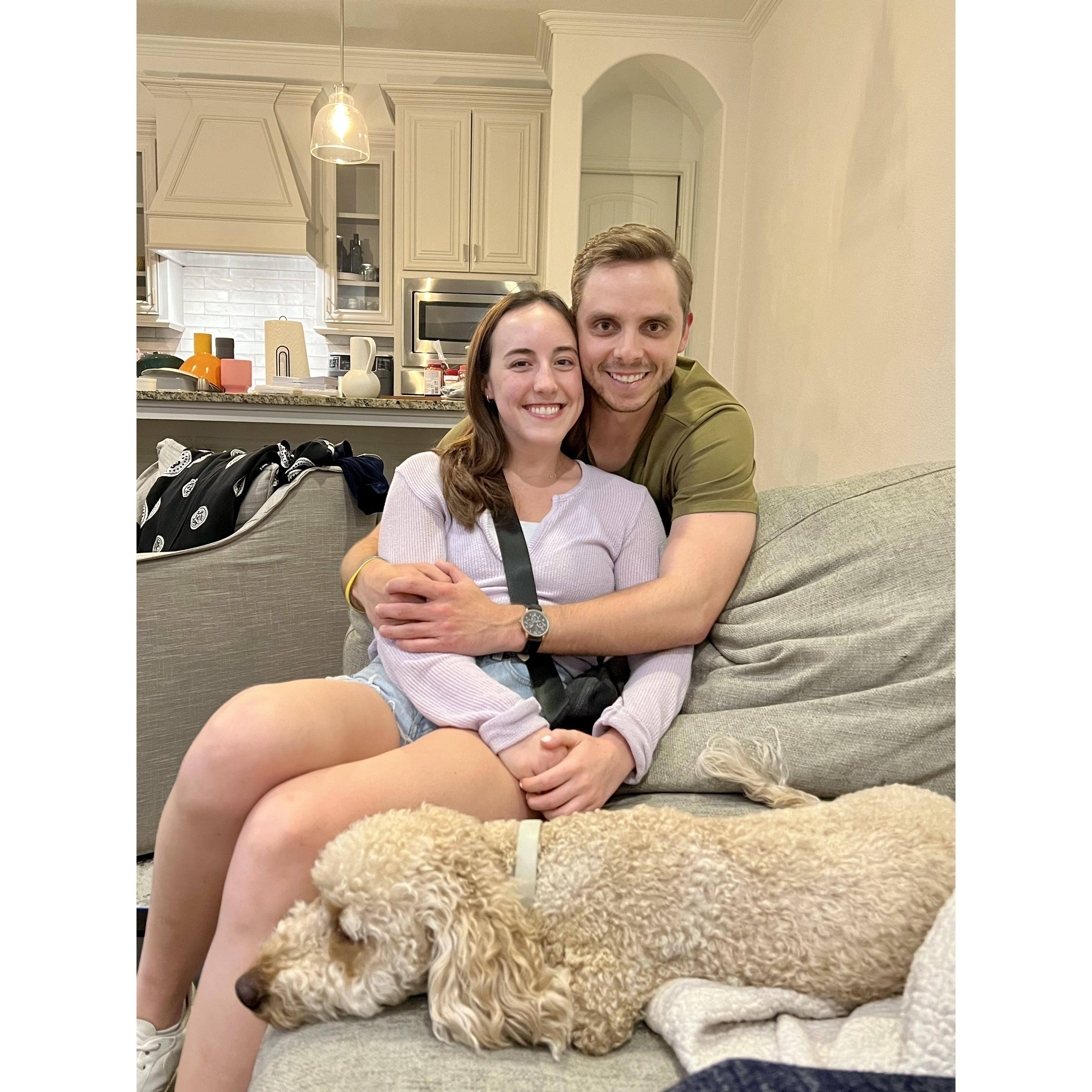 Kate's first time meeting Finney!