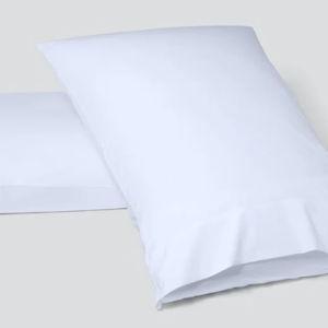 Percale Pillowcase Set - King / White