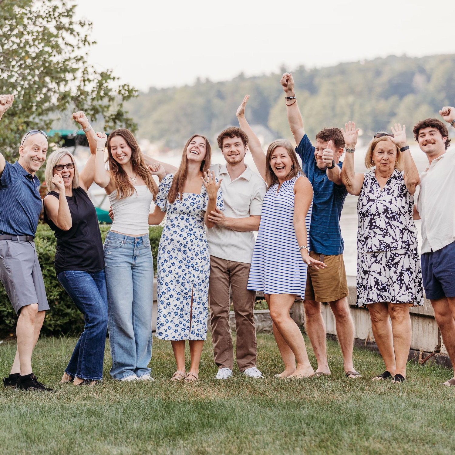 Engagement family pic!