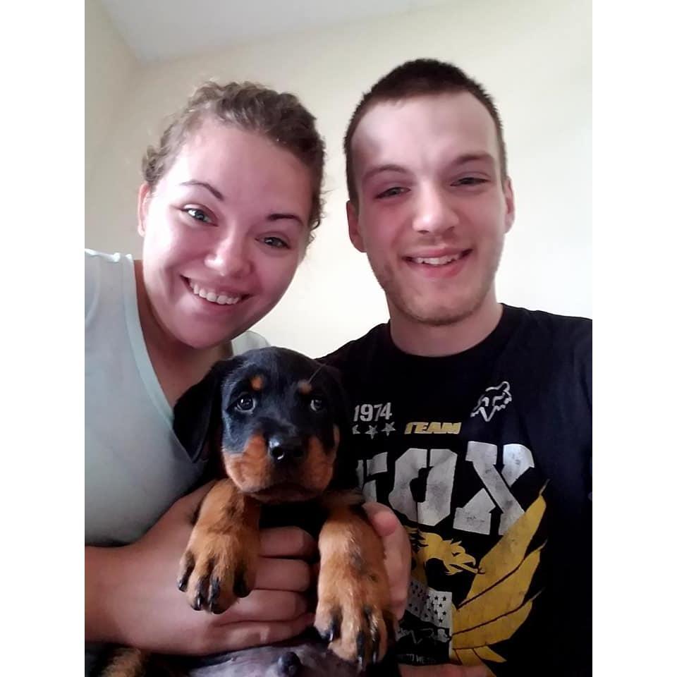 I moved back to Cedar Falls in 2015. Mick and I got Bear, our first puppy in 2017.