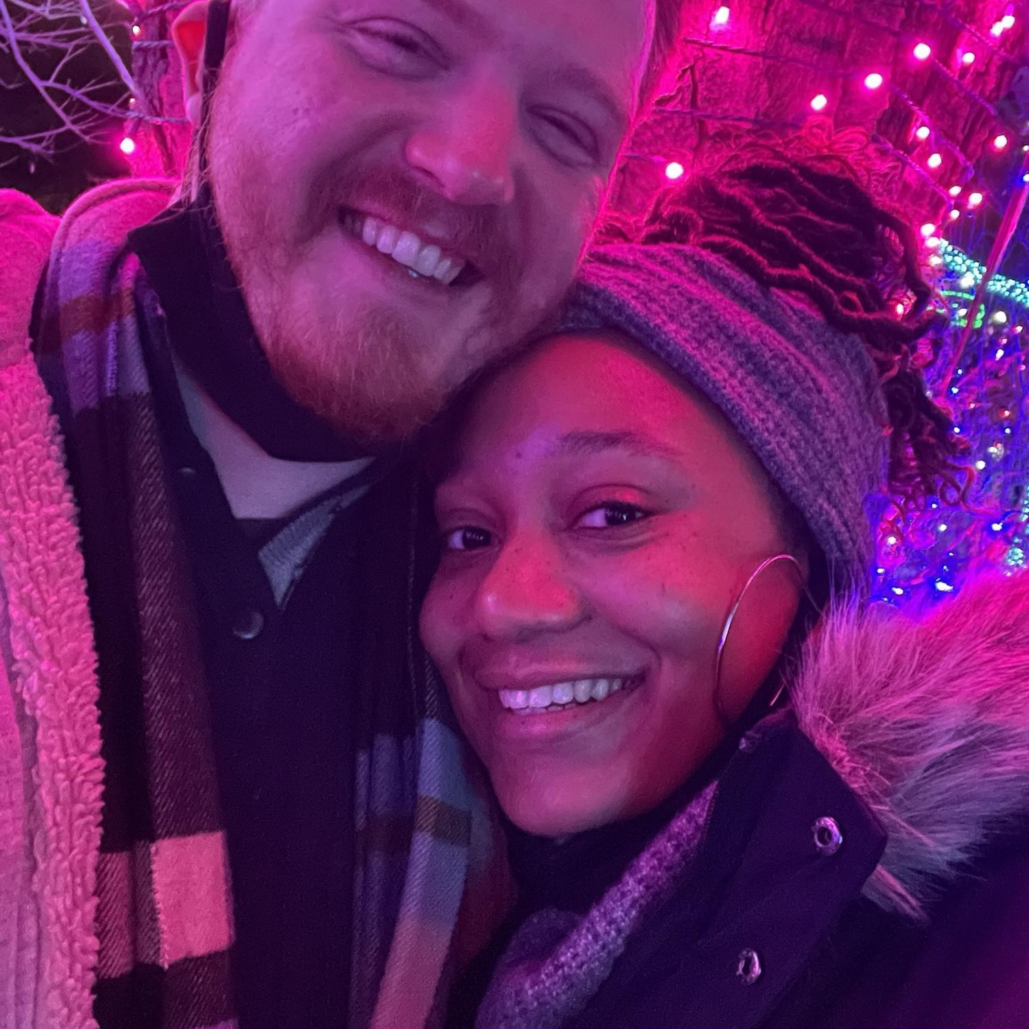 Denver Zoo lights.