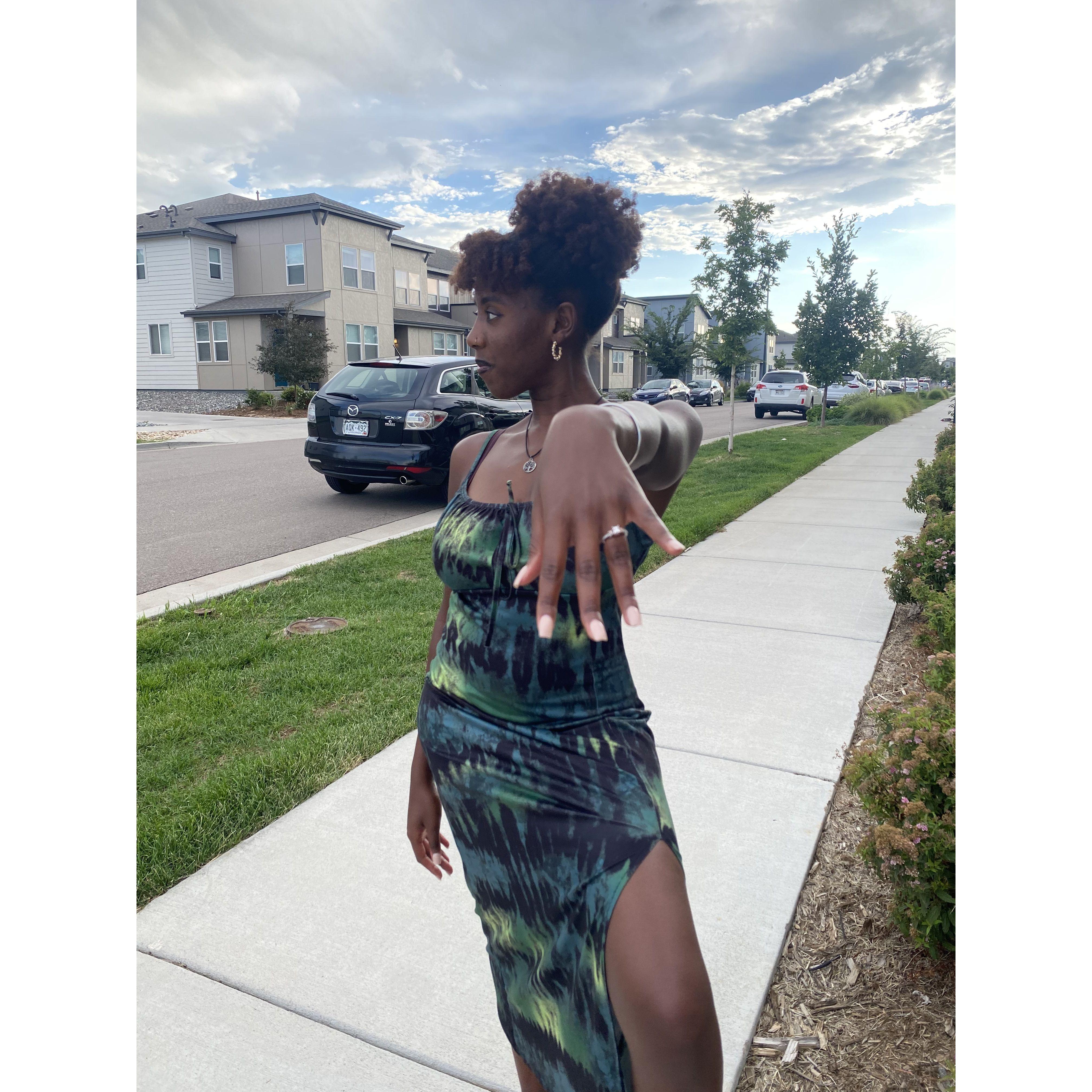 The day we got engaged 07/16/2022