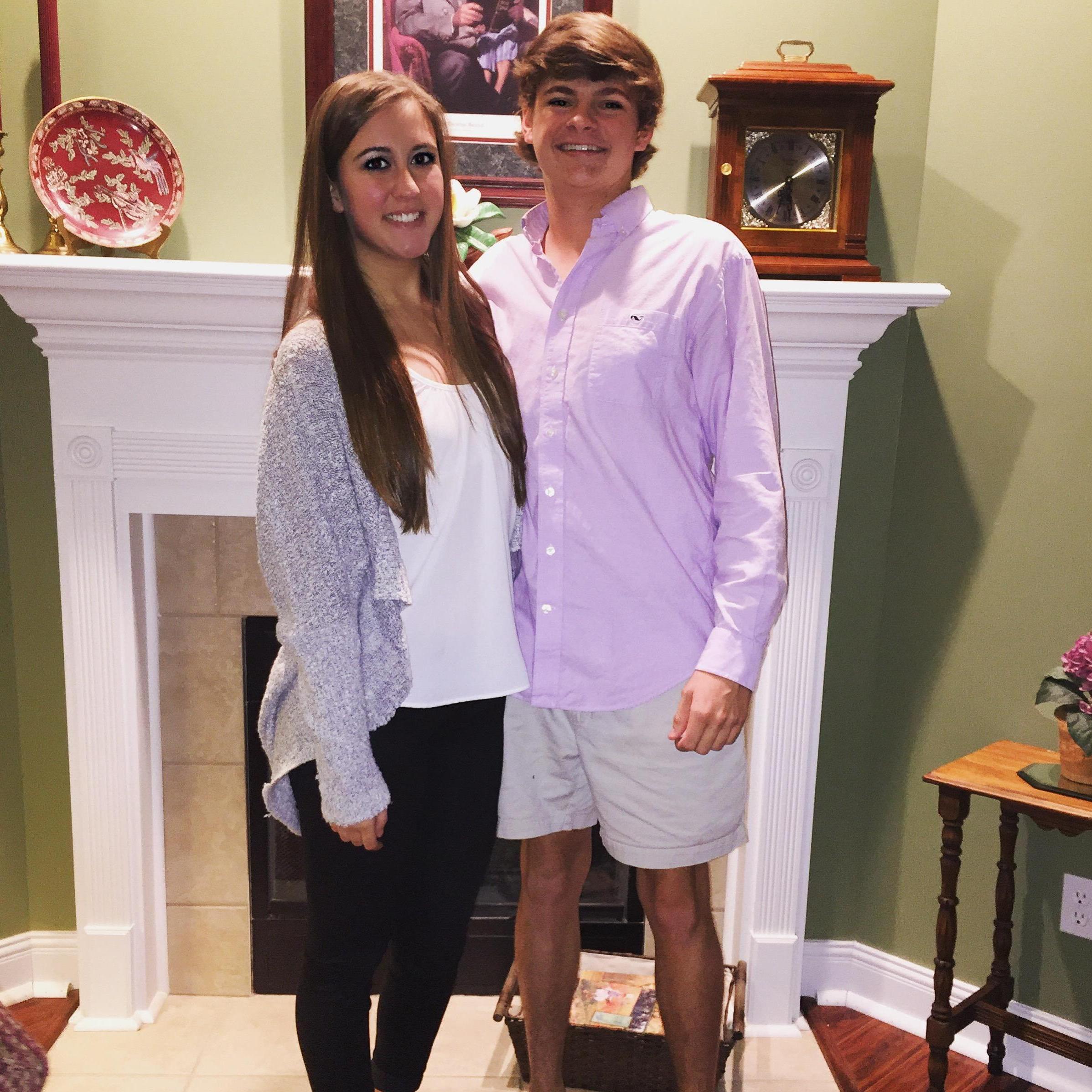 Our first picture together.