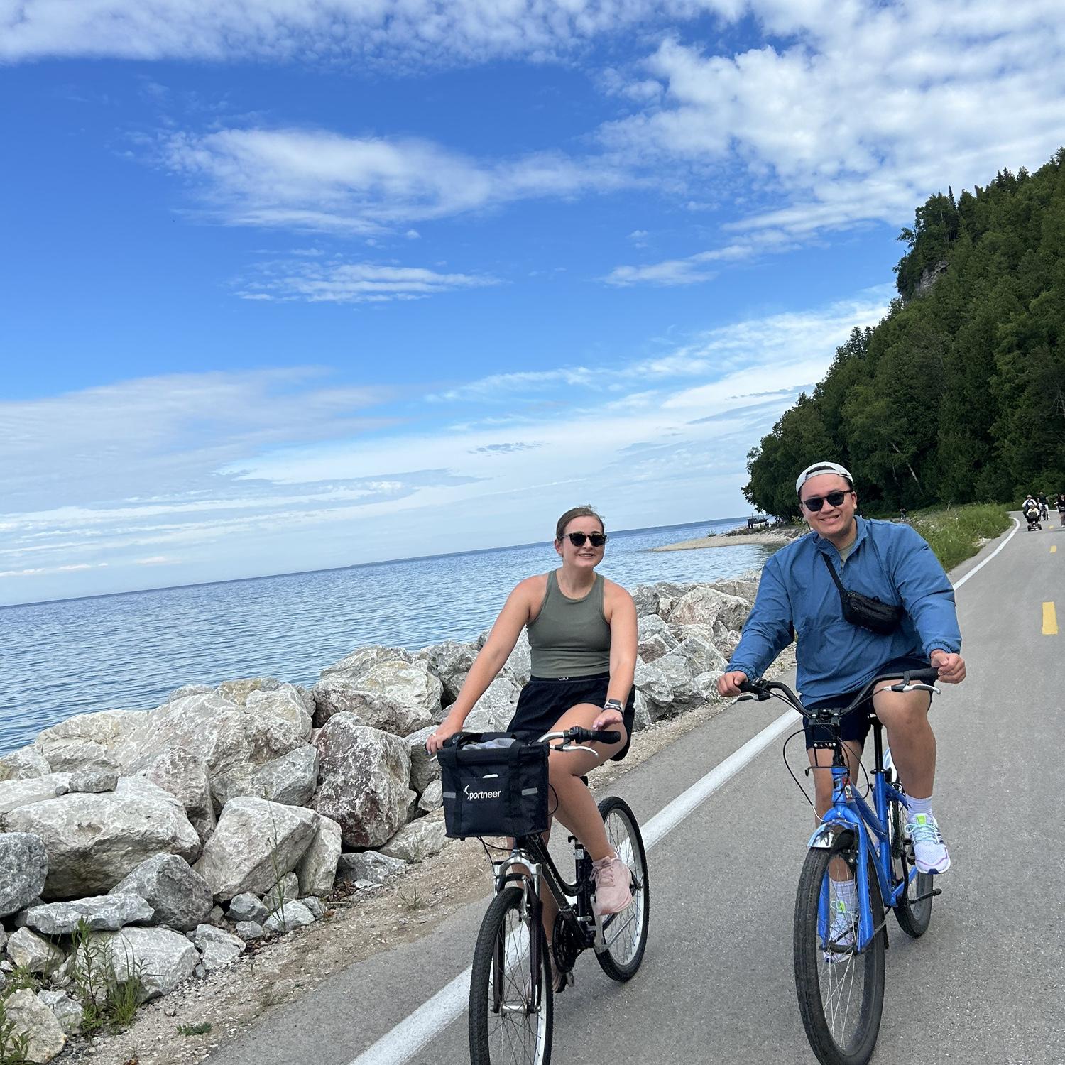 July 2025: Matt’s first time on Mackinac Island, one of Emily’s favorite places!