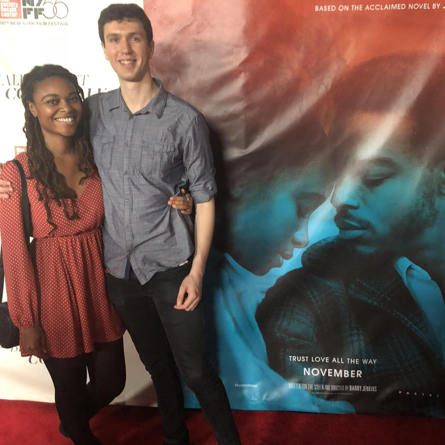 Technically our first red carpet :)