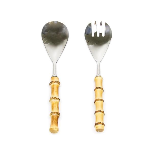 Bamboo Salad Servers