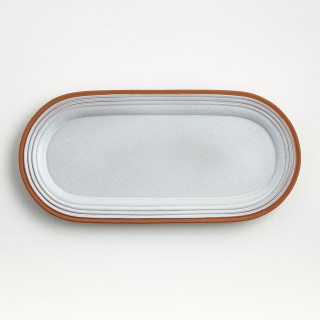 Harlo Speckled Oval Platter