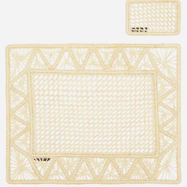 Sensi Studio - Straw Placemats and Coasters (Set of 2)