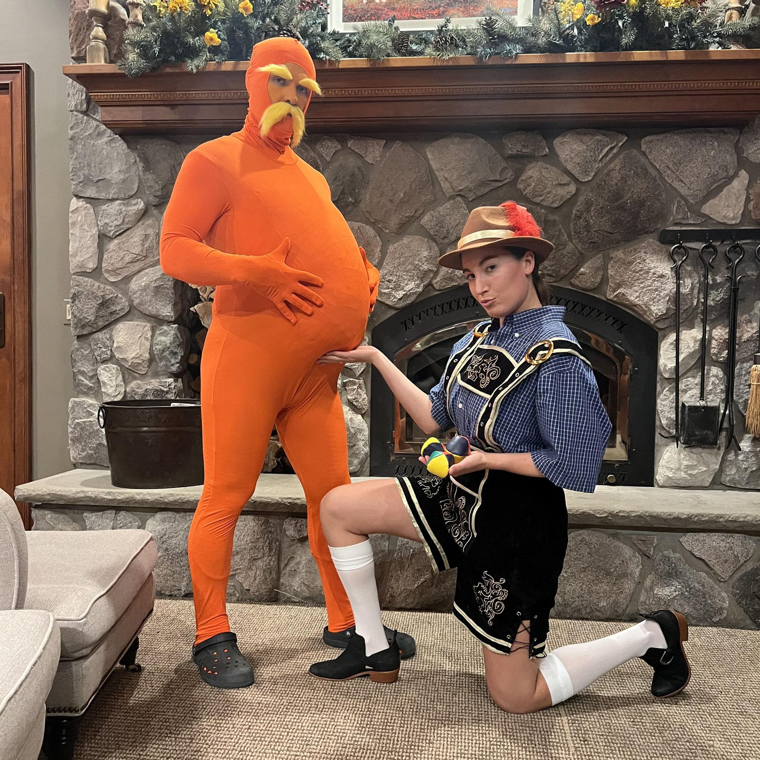 Halloween, an unlikely couple