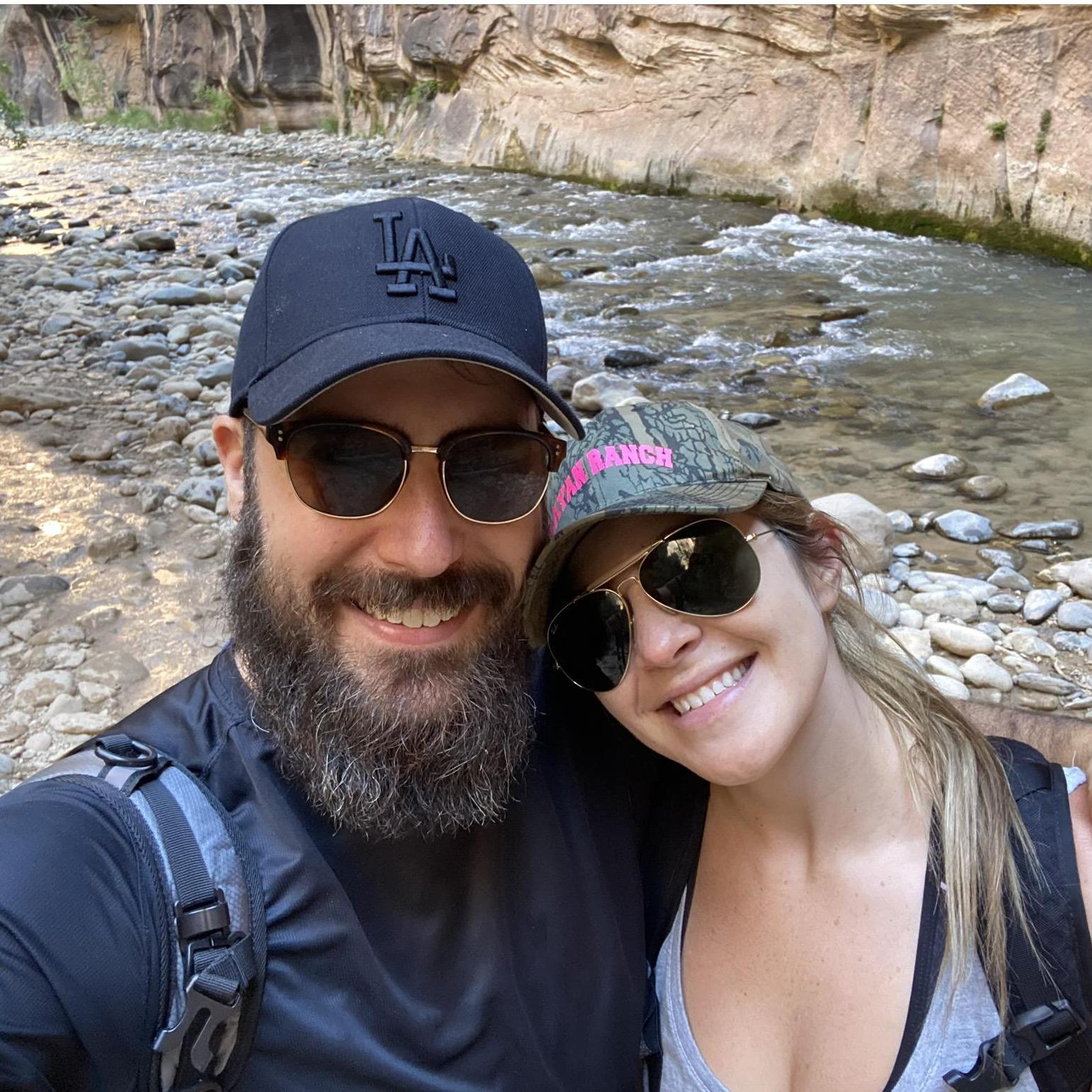 Hiking the Narrows @ZionNationalPark