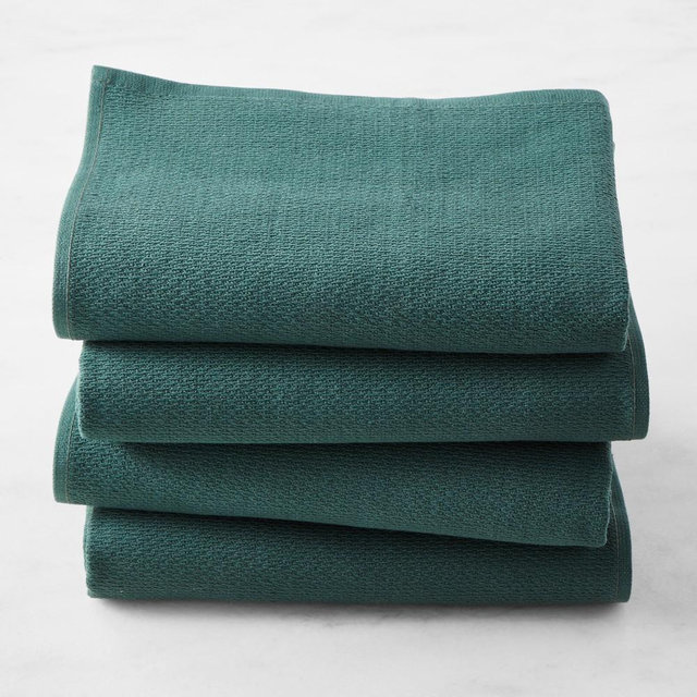 All Purpose Pantry Towels, Set of 8, Dark Green