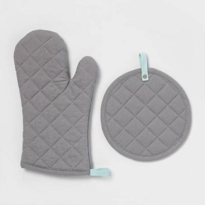 Kitchen Textile Set Gray - ? - Room Essentials&#8482;