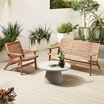 Acadia Outdoor Sofa, Lounge Chair Set