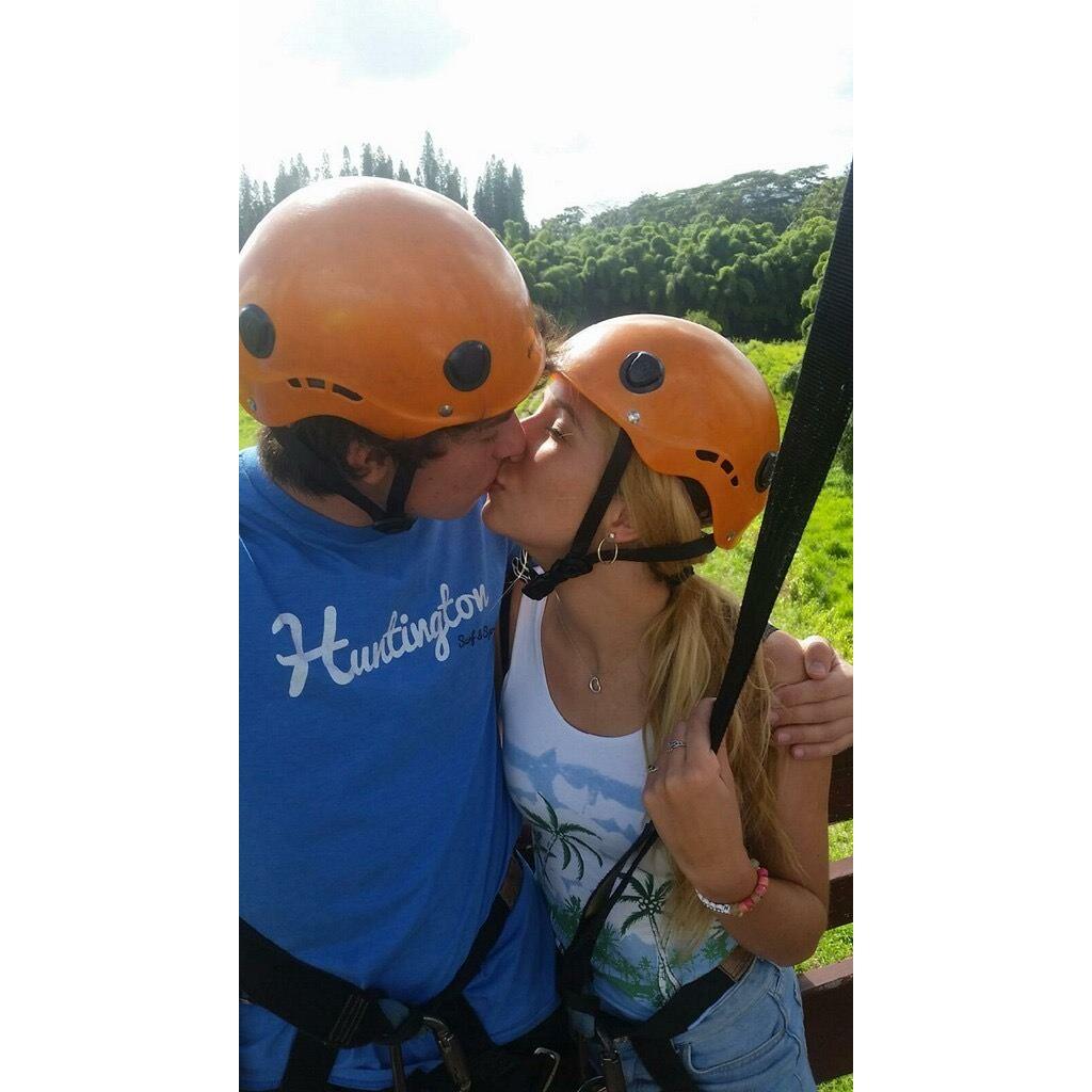 Our First trip to Kauai together in Summer of 2017