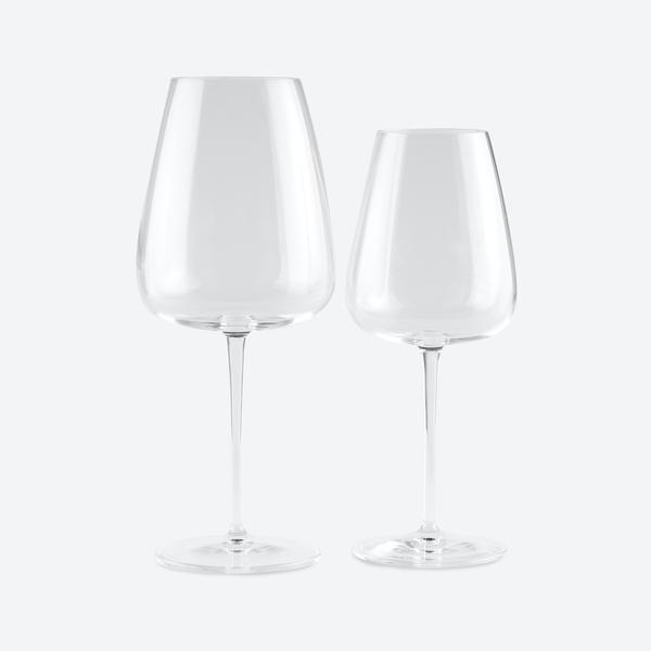 Red Wine Glasses, Set of 4
