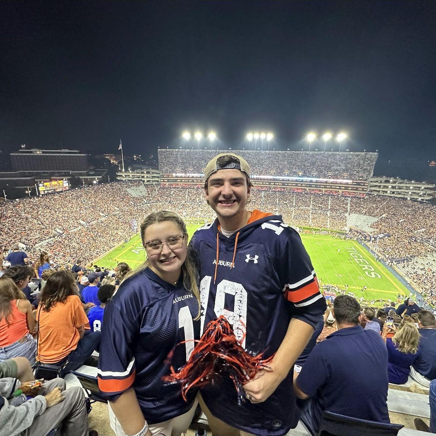 Our first Auburn game, Auburn 45 - Samford 13 September 2023