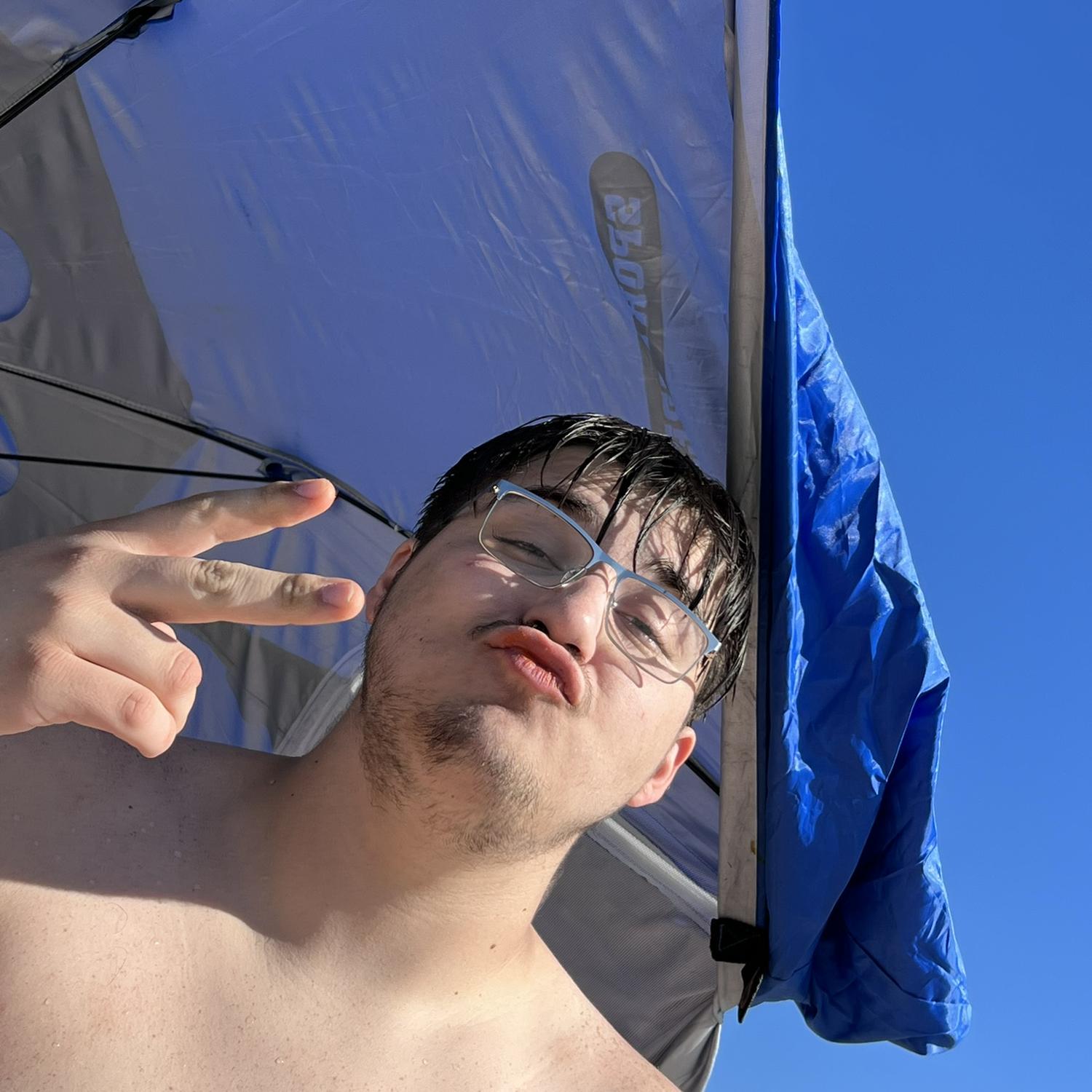 Taige’s first beach day!