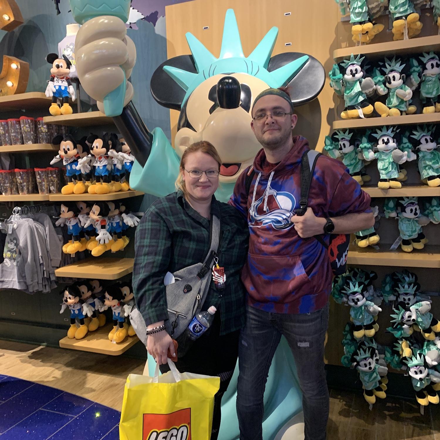 Trip to Times Square Disney Store