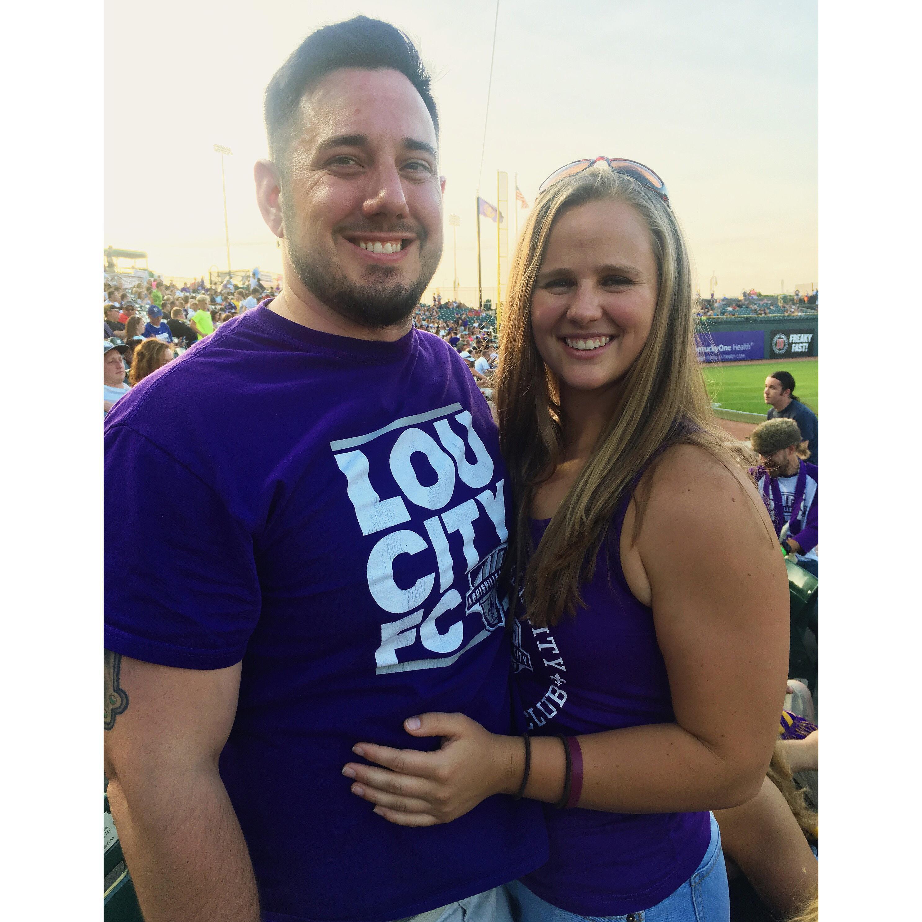 Our first picture together