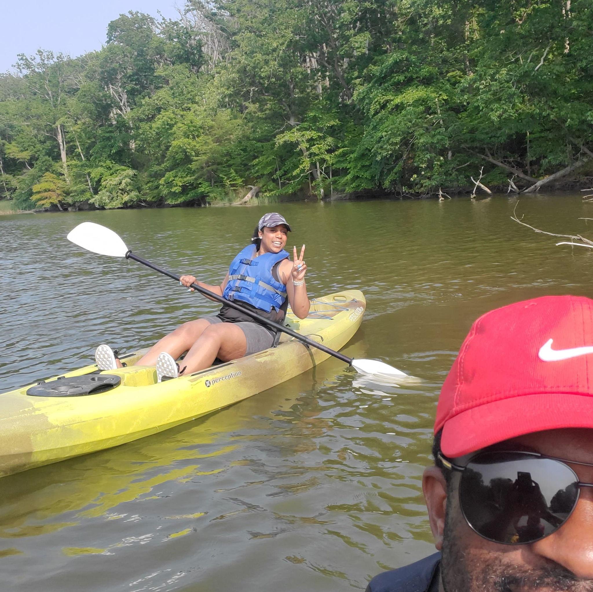 Father's day 2023 kayaking with the girls