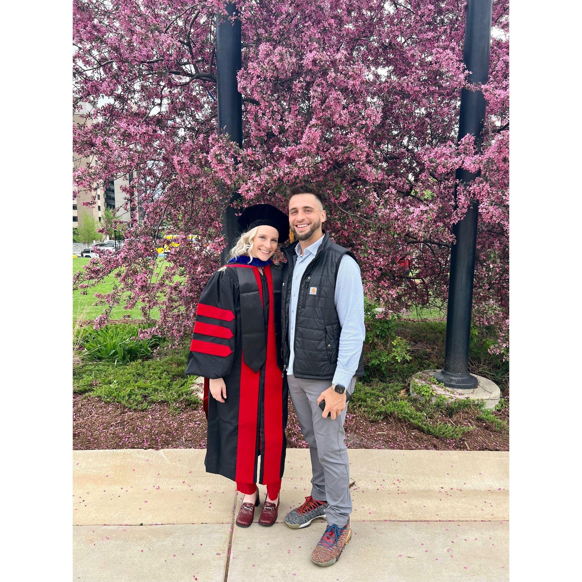 Molly finally done with school- YAY!