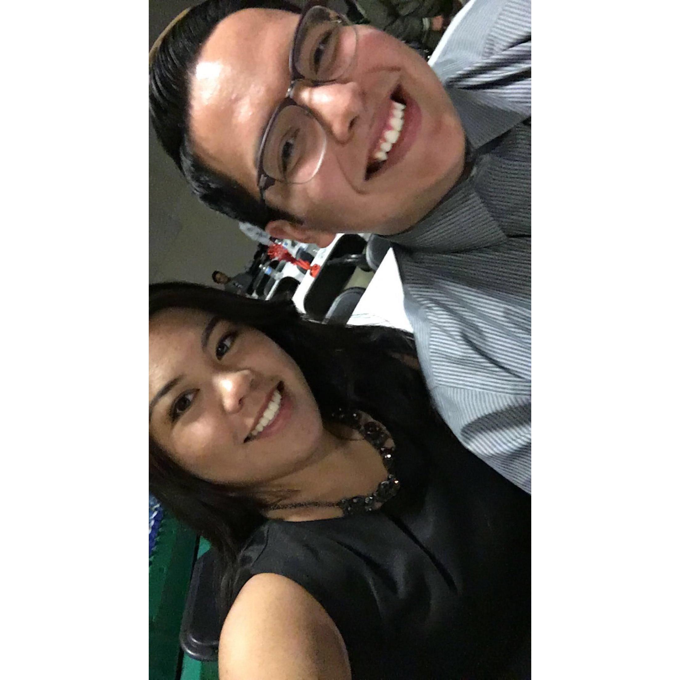 Shawn's first Simbang Gabi in El Paso