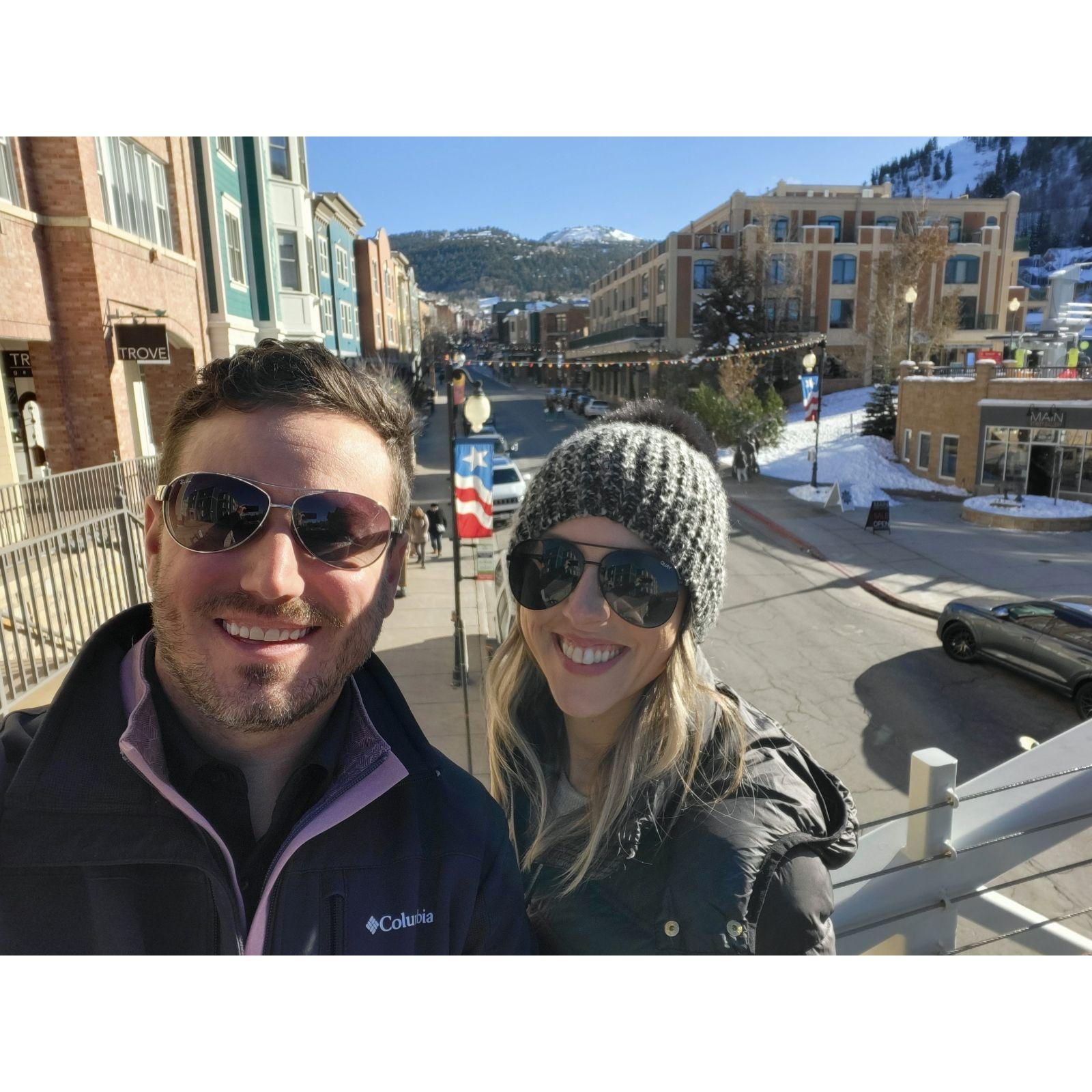 Thanksgiving 2022 - Jackie's first trip to Utah and we visited Park City