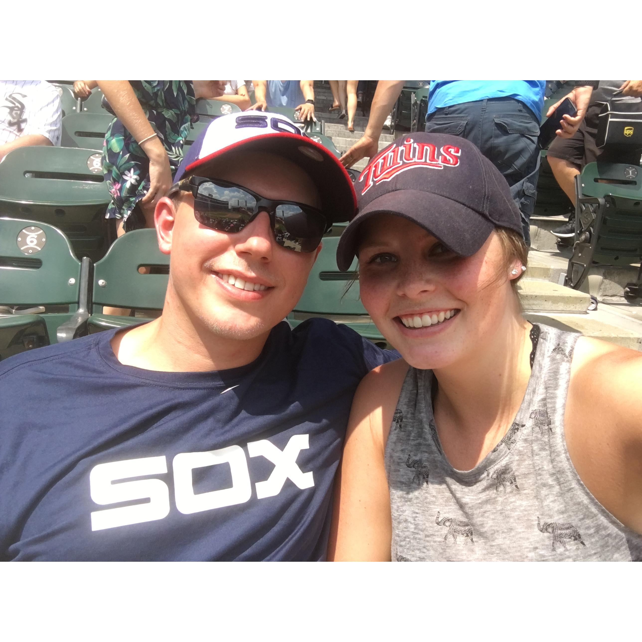 July 2019-White Sox vs Twins Game