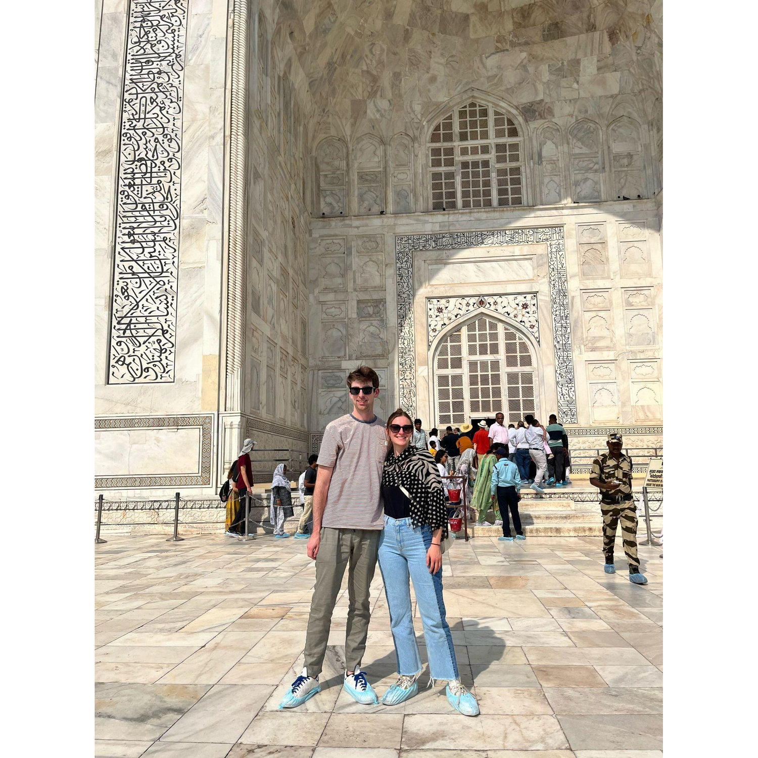 "India for BK+Sanya's wedding" (Agra, India; Oct. 29, 2023)