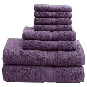 Bath Towel Set - Purple