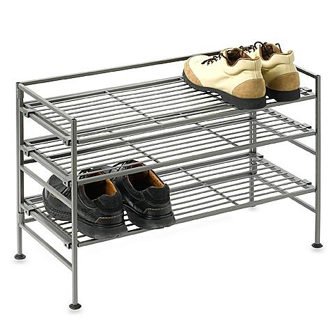 3-Tier Iron Shoe Shelf