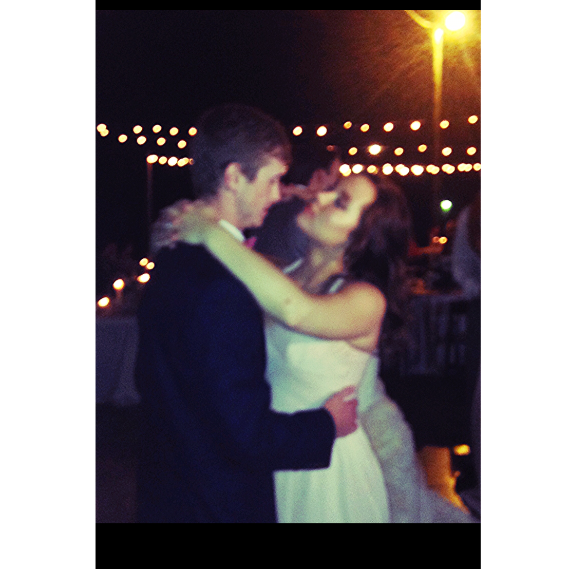 Dancing at my sisters wedding!