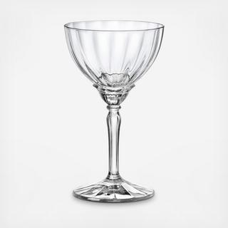 Florian Champagne Glass, Set of 4