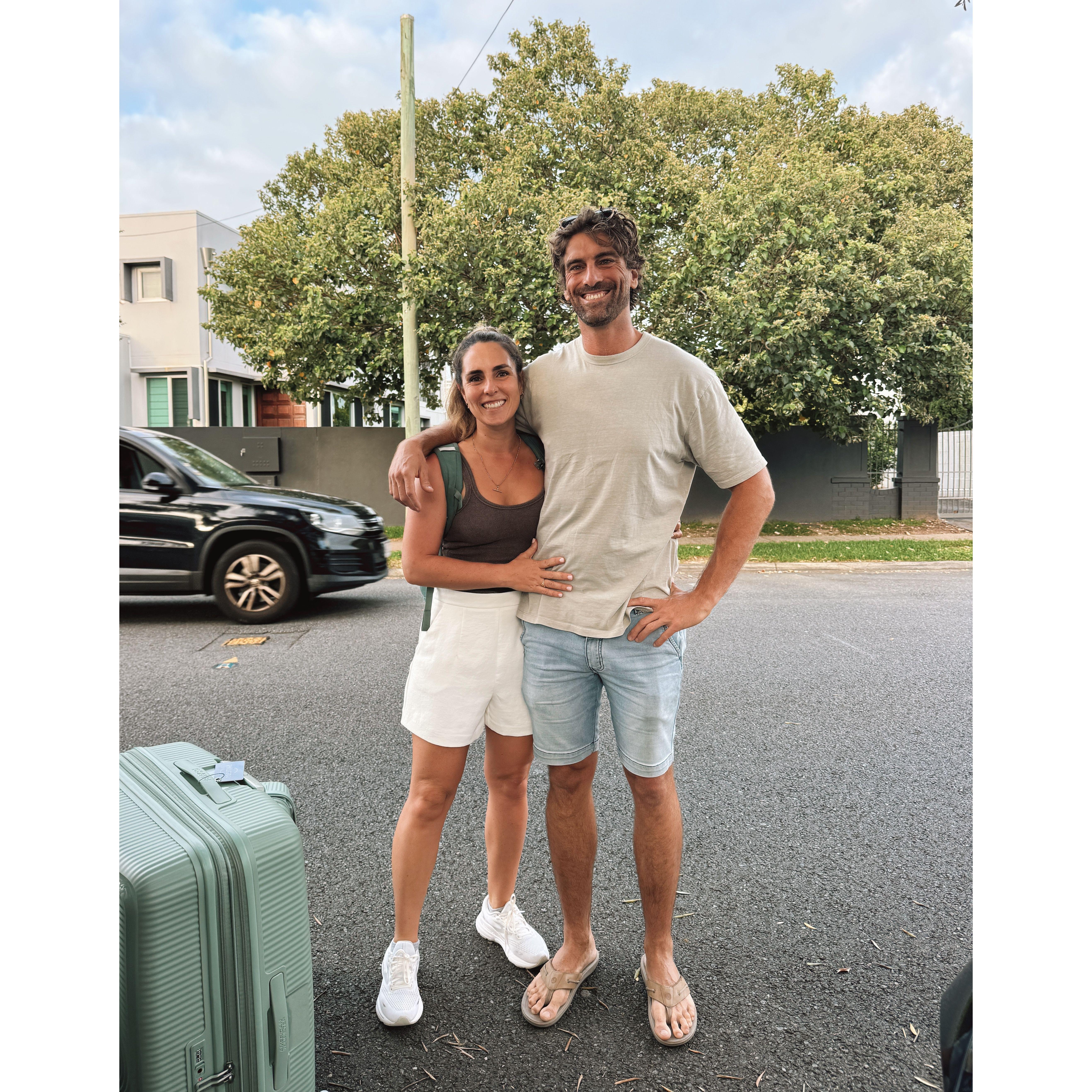 Departing for Japan, leaving as Boyfriend & Girlfriend... and returning as Fiance's