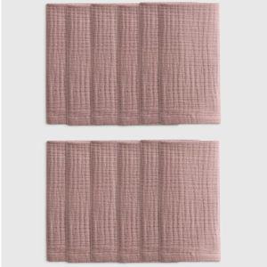Organic Cotton Gauze Napkins (Set of 12) - Fig