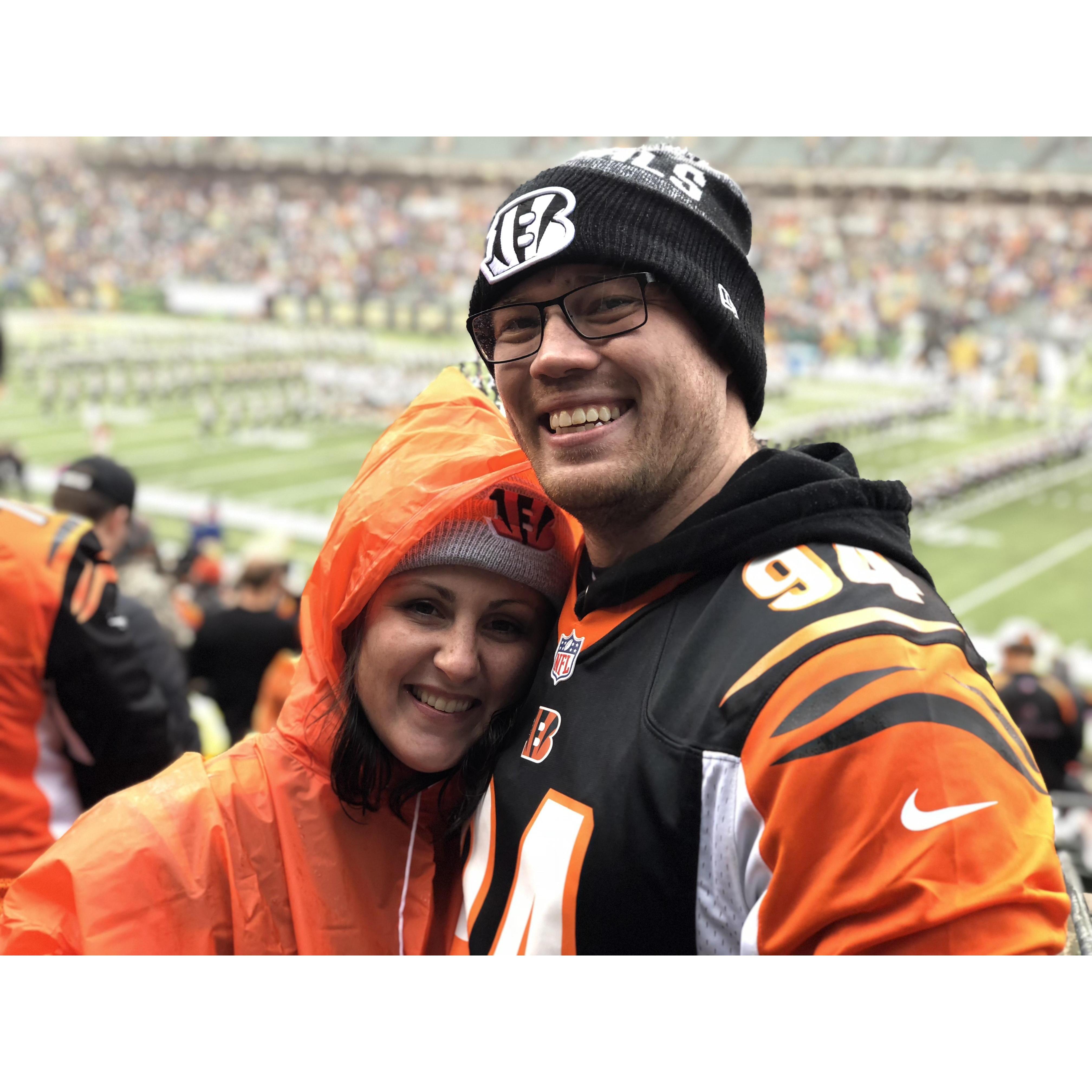 Bengals game at Paul Brown Stadium