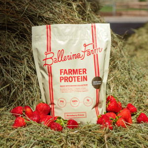 Farmer Protein Powder- Strawberry Creme