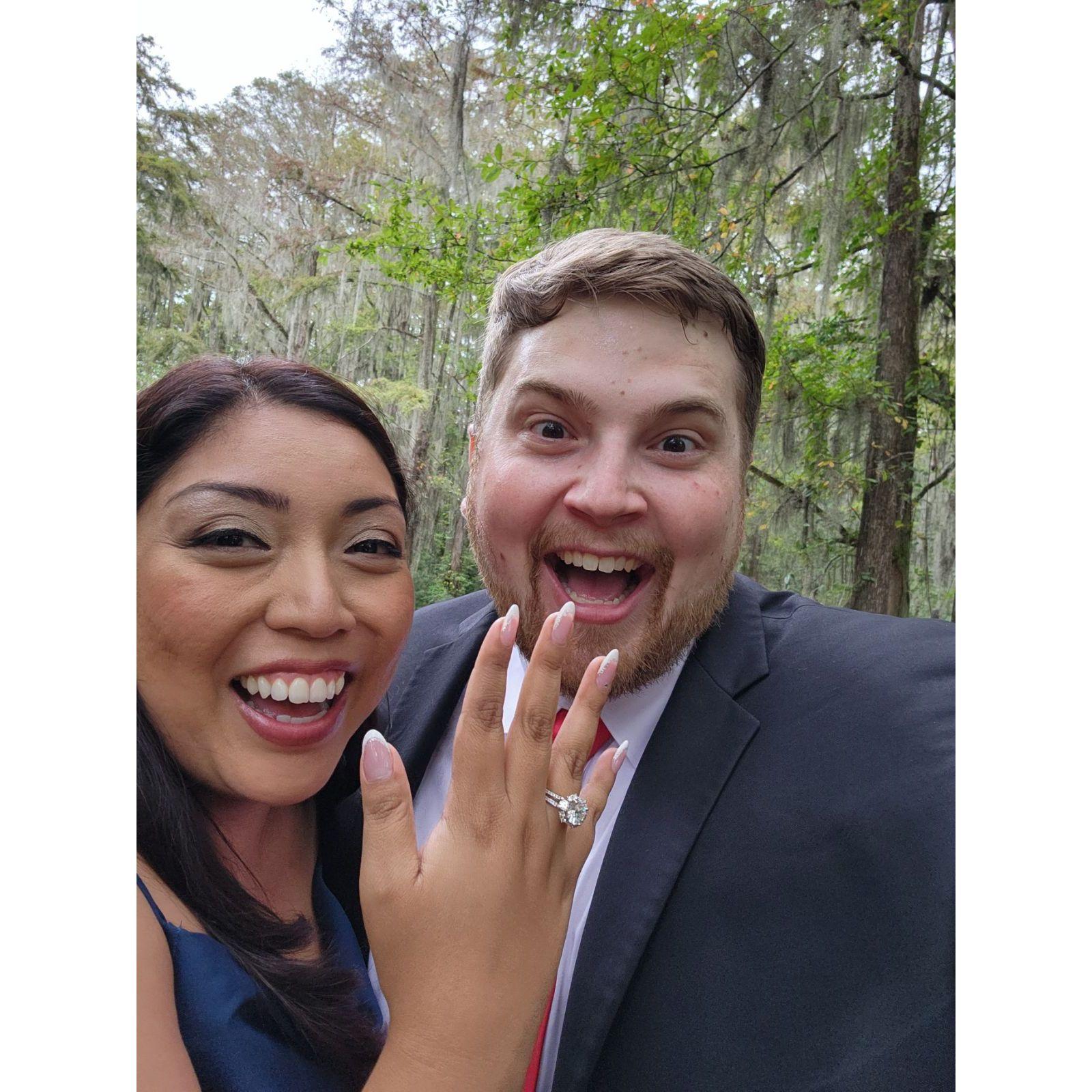 Happily engaged!