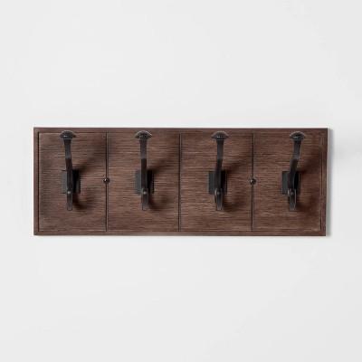 16" Domed Hook Rail Walnut - Threshold&#153;