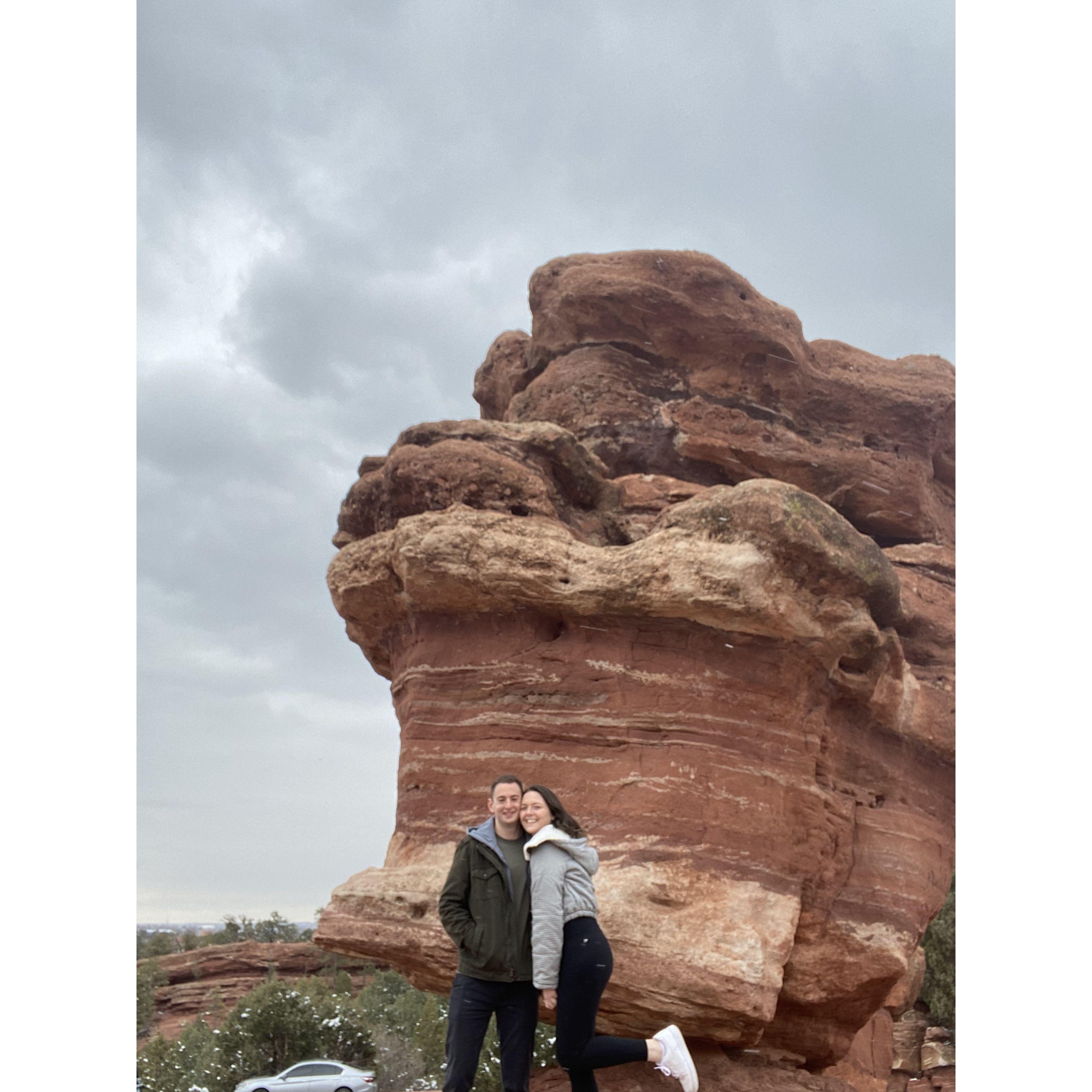 Our first trip together! We went to Colorado for Aaron's 24th Birthday!