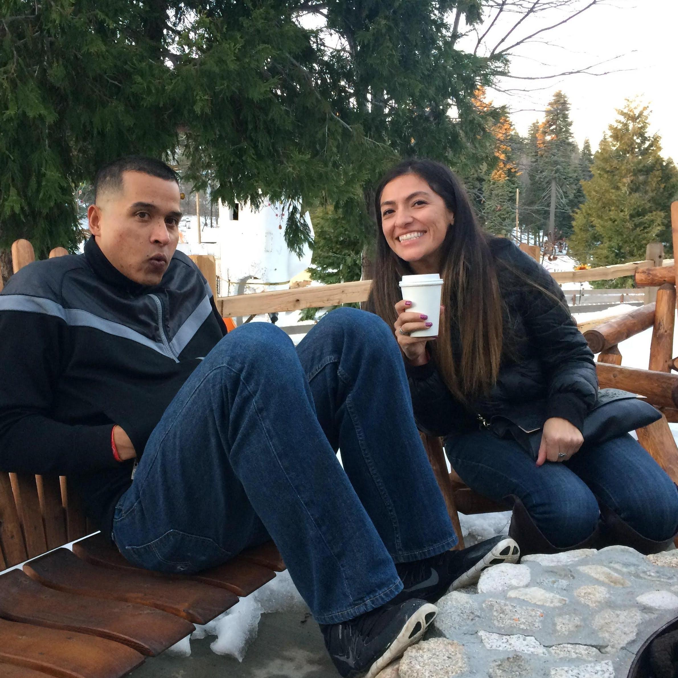 witnessing over the last 4 years Genesis' brother (Cesar & Pam, his then girlfriend & now wife) build a life & family together