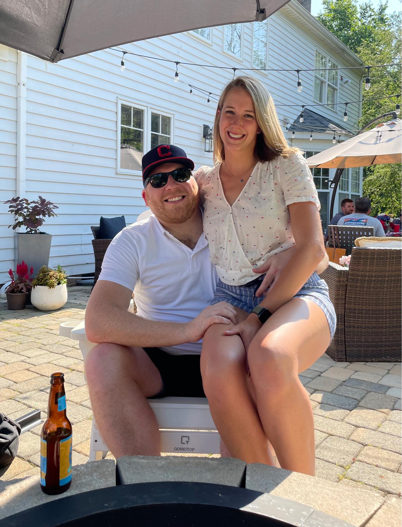 Celebrating Saras birthday and the Fourth of July, 2021.