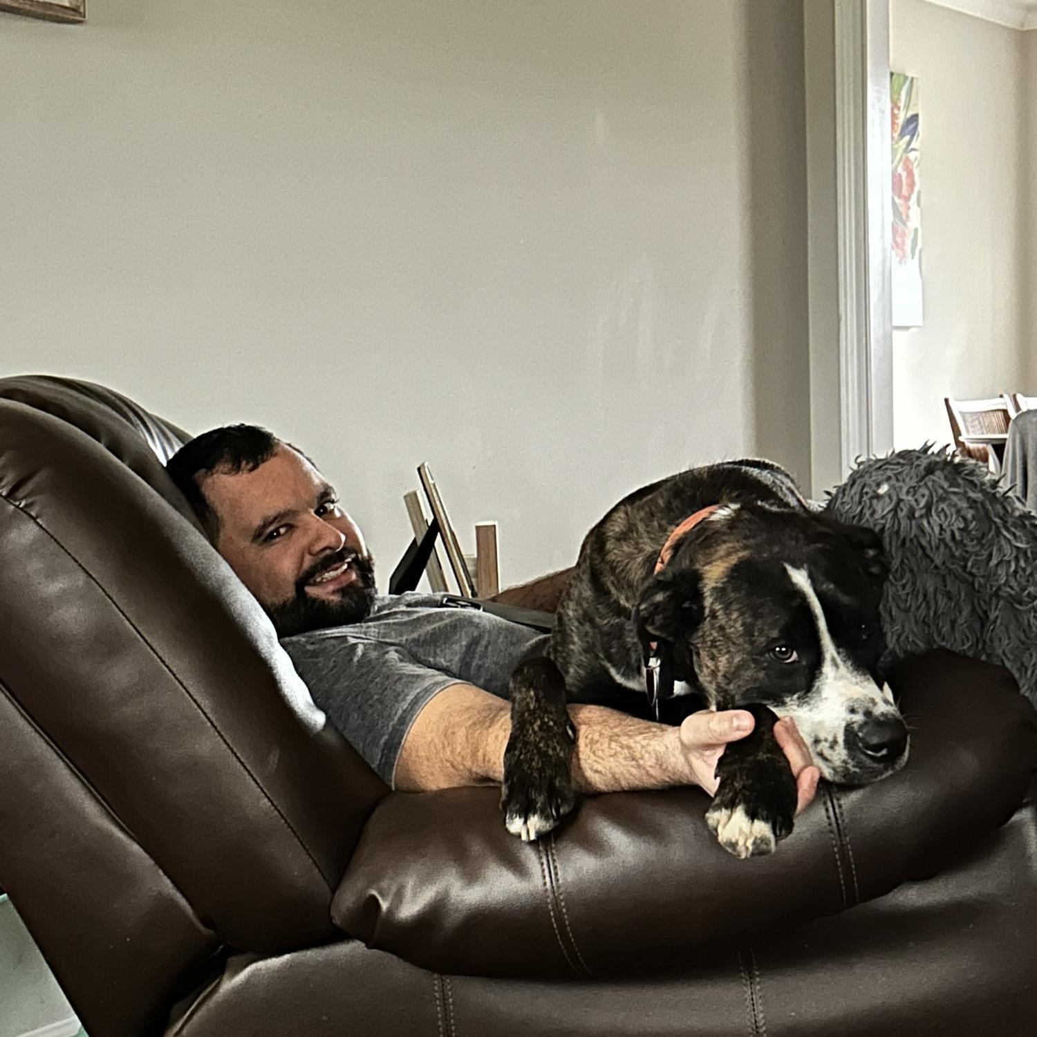 Artemis (Arti) adores his dad, Edgar. That’s for sure.