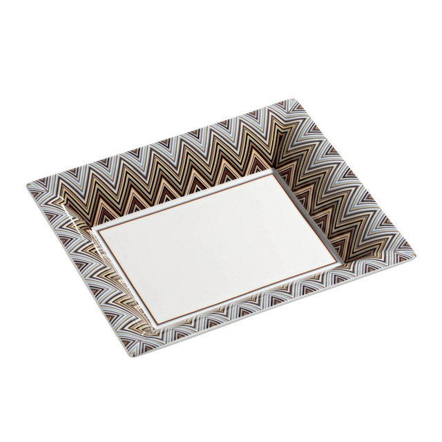 Missoni Zig Zag Jarris Luxury Box Rectangular Tidy Tray, Large