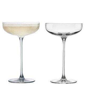 Nude Glass Savage Coupe Glasses, Set of 2