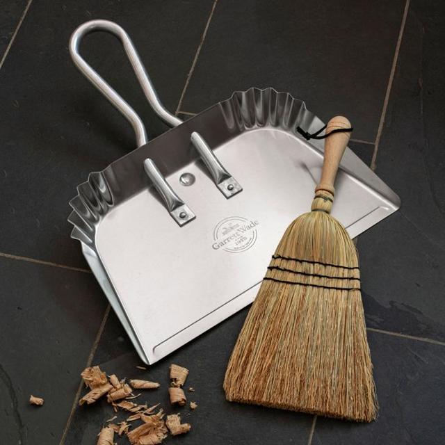 45th Anniversary Wide Mouth Dustpan & Straw Broom