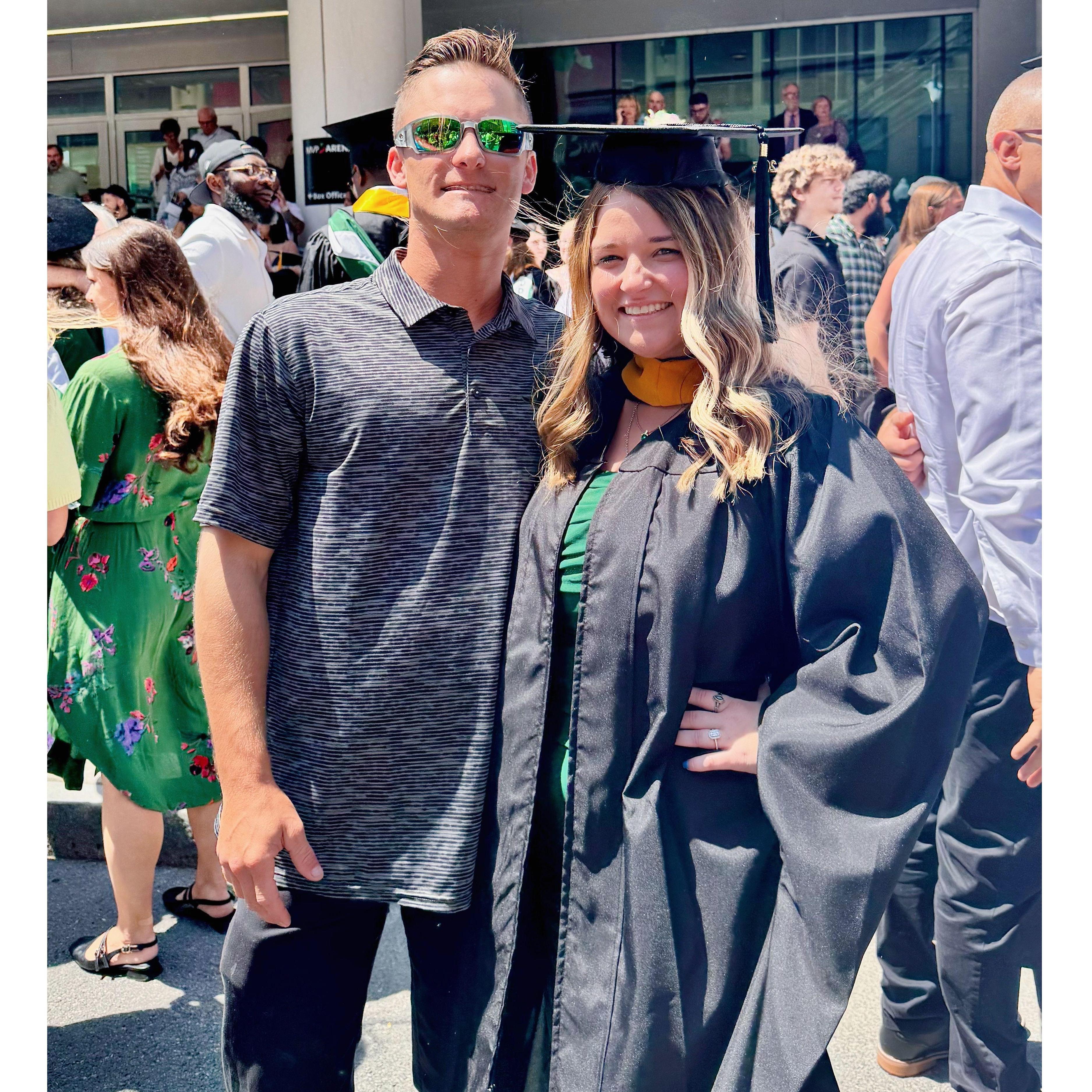 May 17th 2025: Ashley's Master's Graduation From Russell Sage College- Albany, NY